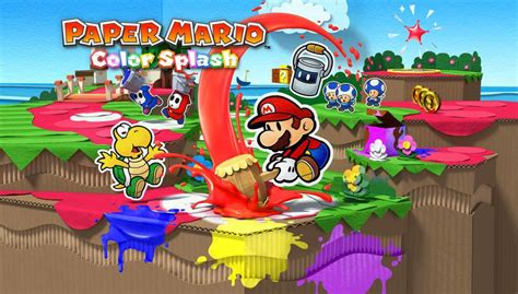 North American Paper Mario: Color Splash teaser site open - Nintendo ...