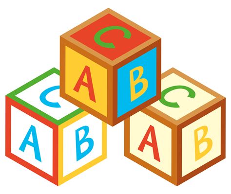 3D design for alphabet blocks 370378 Vector Art at Vecteezy