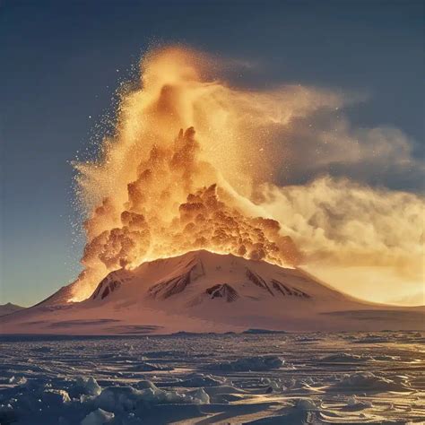 Active volcano in Antarctica spewing $6K of gold dust daily