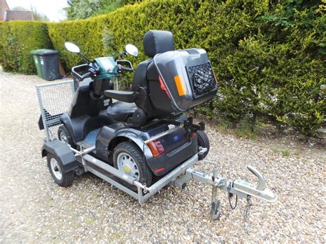 Trailer for mobility scooter - even large disability scooters can ...