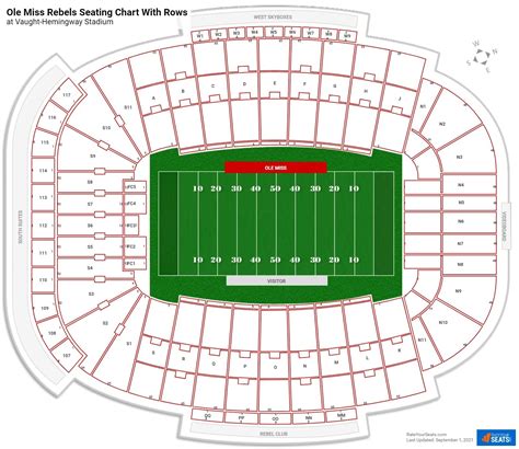 Ole Miss Football Stadium Seating Chart