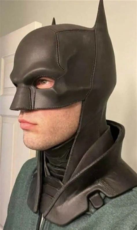 The Batman cowl | Batman cowl, Batman mask, Batman cosplay