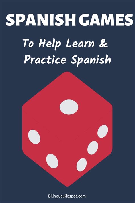 Games in Spanish to help practice and learn - Bilingual Kidspot