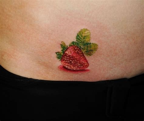 Strawberry Tattoo Designs, Ideas and Meaning - Tattoos For You