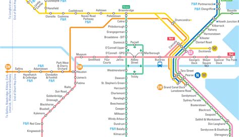 Dublin Public Transport Map - Transport Informations Lane