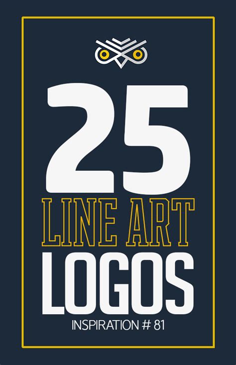 Line Art Logo Designs | Logos | Graphic Design Junction