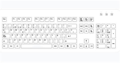 Spanish keyboard layout - pvbezy