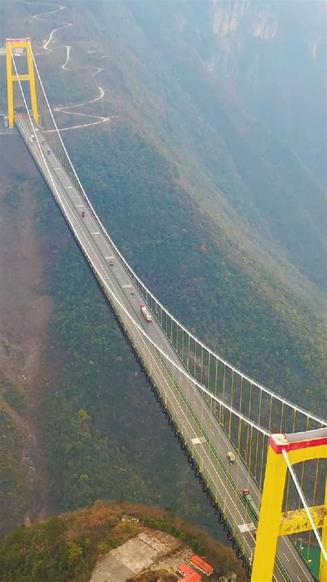 Sidu river suspension bridge in china – Artofit