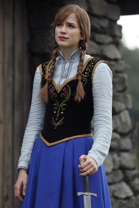 Once Upon a Time: Elizabeth Lail on Playing Anna From Frozen and ...