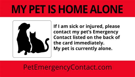 Pet Emergency Contact