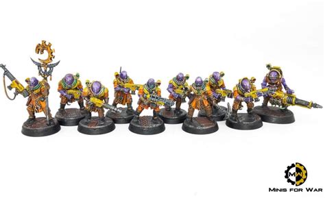 40k – Genestealer Cult, Kill Team – Minis For War Painting Studio