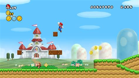 New Super Mario Bros. Wii - Peach's Castle HD Wallpaper • GamePhD