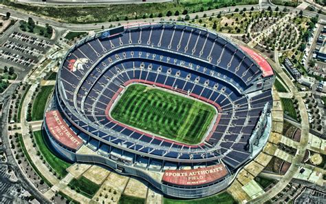 Download wallpapers Sports Authority Field at Mile High, Denver Broncos ...