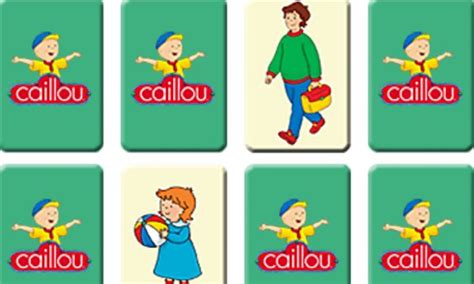 Caillou: The Memory Game | NuMuKi