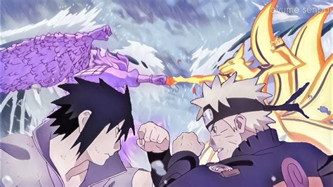 Naruto Vs Sasuke Final Battle Wallpaper