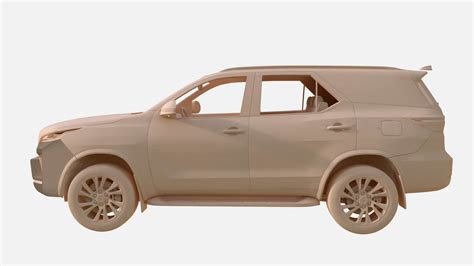 2022 Toyota Fortuner Legender - 3D Model by EA09studio