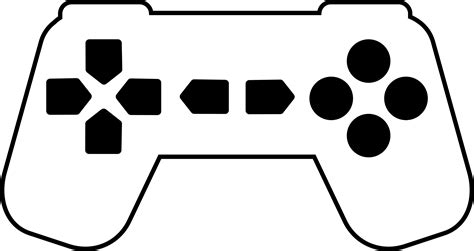 Playstation Controller Outline - ClipArt Best