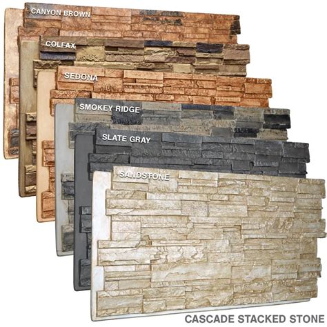 Faux Stone Panels For Exterior Walls