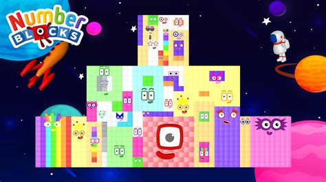 Numberblocks Puzzle Tetris Game In Space Learn To Count Numberblock