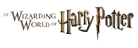 The Wizarding World Of Harry Potter Logo Transparent PNG StickPNG