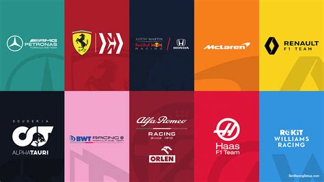 All F1 Team Logos