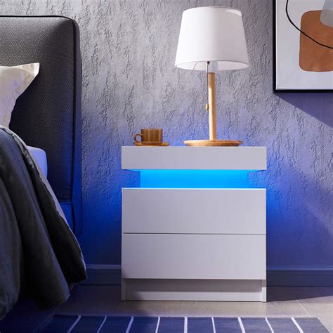 Bedside Table With Led Light | bet.yonsei.ac.kr