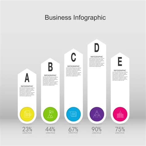 Infographic Line graph template — Stock Vector © orson #49132881