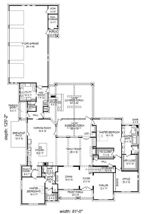 Spacious 4 Car Garage House Plans That 'WOW'! - The House Designers