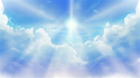 Mysterious Freedom Beautiful Heaven Powerpoint Background For Free ...