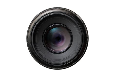 Black camera lens isolated on a transparent background 22218987 PNG