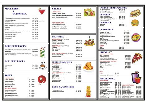 Menu at Goodies, Vadodara, Natubhai circle