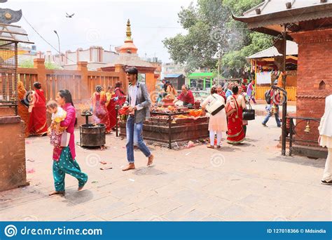 Budhanilkantha Temple, Kathmandu, Nepal Editorial Image | CartoonDealer ...