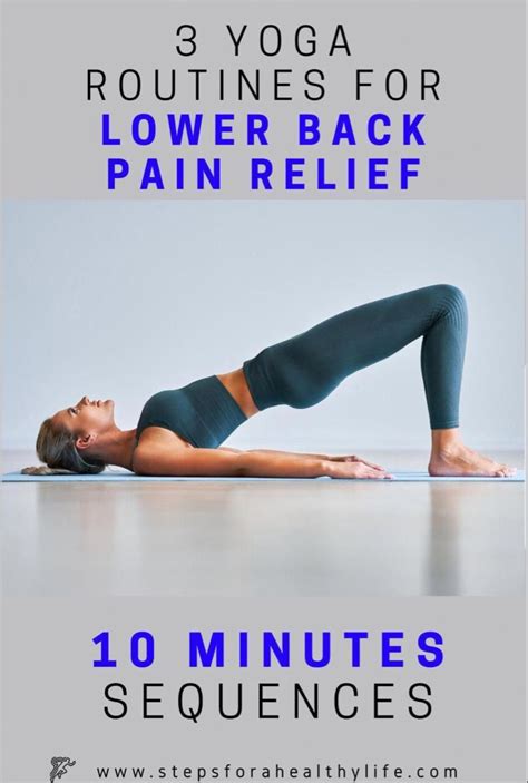 3 yoga routines for lower back pain relief – Artofit