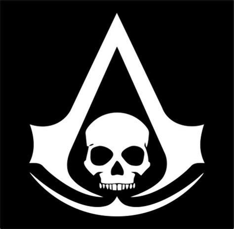 Download High Quality assassins creed logo black flag Transparent PNG ...