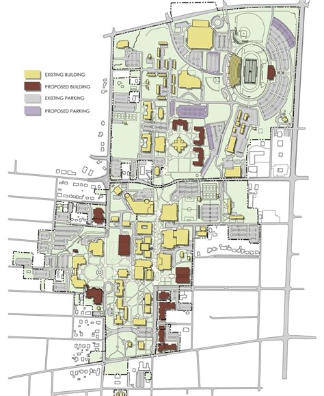 Murray State University Campus Map – Map Vector