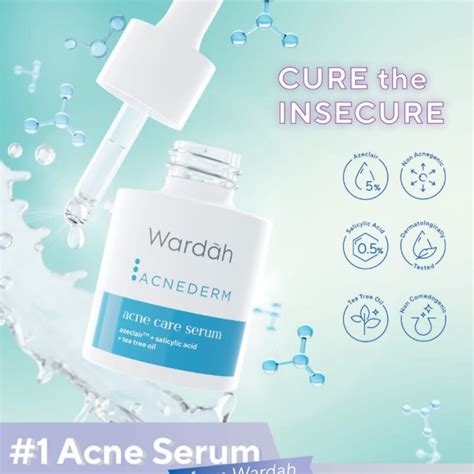 Wardah Acnederm Acne Care Serum 15ml | Lazada