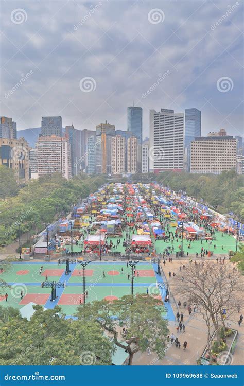 Lunar New Year Fair at Victoria Park 2018 Editorial Stock Photo - Image ...