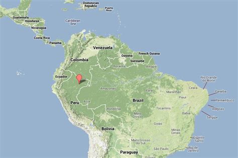 Peru Map Iquitos