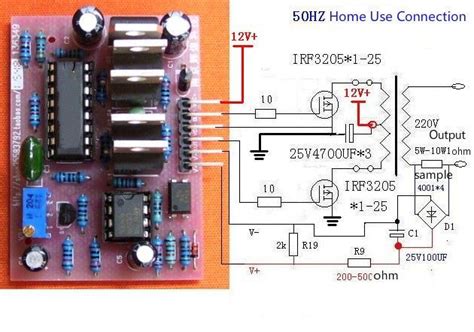 Inverter Circuit Diagram Using Sg3524 And Mosfet Sg3525 Inve