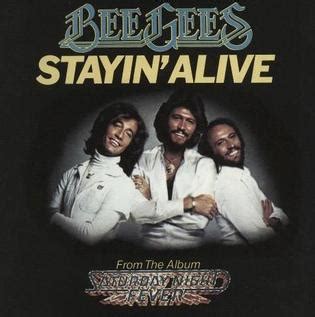 Bee Gees - Stayin' Alive Lyrics | Lyrics.com