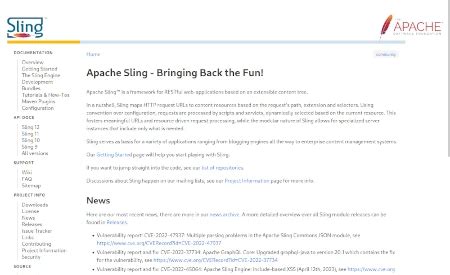 Apache Sling - ArchiveApp