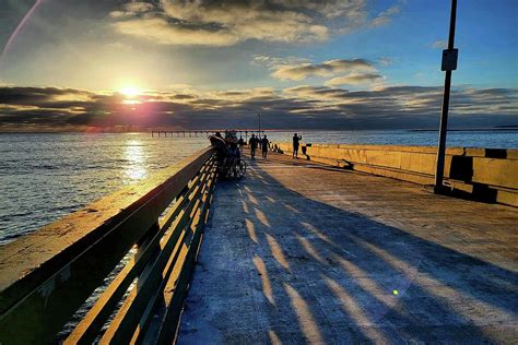 Ocean Beach Fishing Pier Photograph by Mindy Shank - Fine Art America