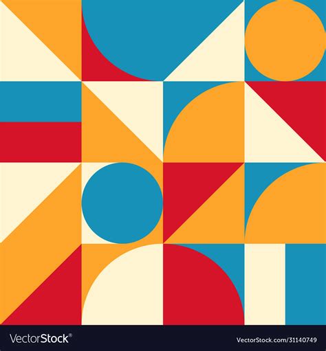 Abstract geometric pattern modern graphic design Vector Image