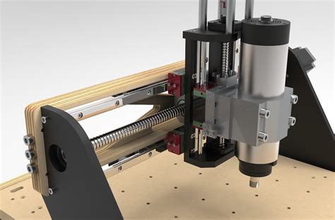 DIY CNC Milling Machine 3D Model Files, .dxf, .STEP, Electrical Plans ...