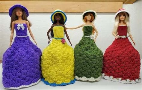 13 Toilet Roll Cover Doll Crochet Patterns - Crochet News