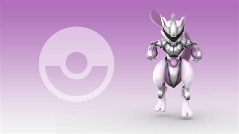 Armor Mewtwo Wallpaper [Smash 3] by ryo-10pa on DeviantArt