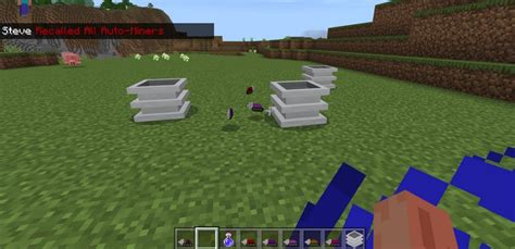 Auto-miner addon for Minecraft PE 1.18.31