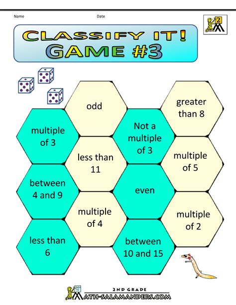 Addition Math Games 2nd Grade