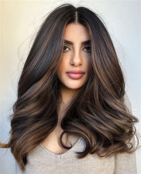 32 Outstanding Ideas of Black Hair with Highlights - Hairstylery