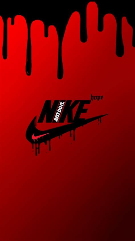 Nike wallpaper 🔥 | Nike wallpaper, Cool nike wallpapers, Red and black wallpaper